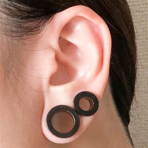 gauges earrings|More.